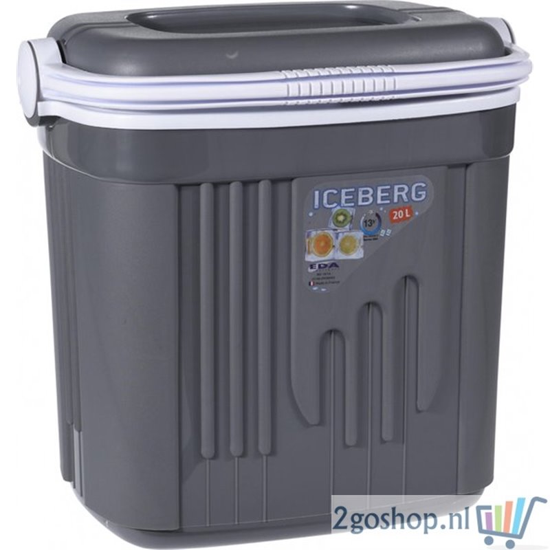Iceberg Eda Koelbox 20 liter | Grijs