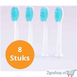 8 Opzetborstels voor Philips tandenborstel