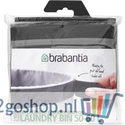 Brabantia Waszak voor Wasmand - 50/60 l - Grijs