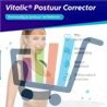 Premium Rugbrace tegen aanhoudende schouder en rug pijn - Houding corrector Man & Vrouw - Postuur Correctie Rugbraces | Vitalic