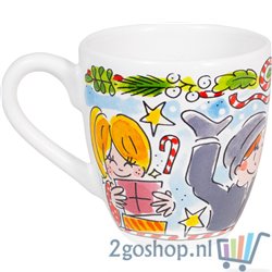 Blond Amsterdam Specials: Kerst Mini Mok Merry Christmas, 0,2l