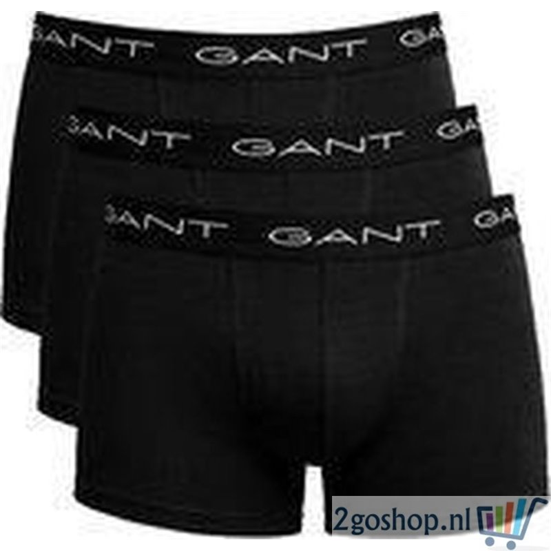 Gant boxershorts 3pack zwart 3003, maat M