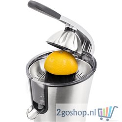 Juicer 201851 - Elektrische Citruspers - Druppelstop - Universele perskege - 160 W - RVS