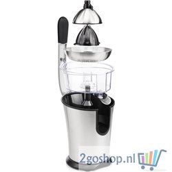 Juicer 201851 - Elektrische Citruspers - Druppelstop - Universele perskege - 160 W - RVS