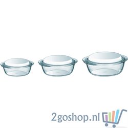 Pyrex Casseroles Ovenschalen Set van 3