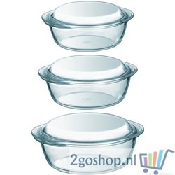 Pyrex Casseroles Ovenschalen Set van 3